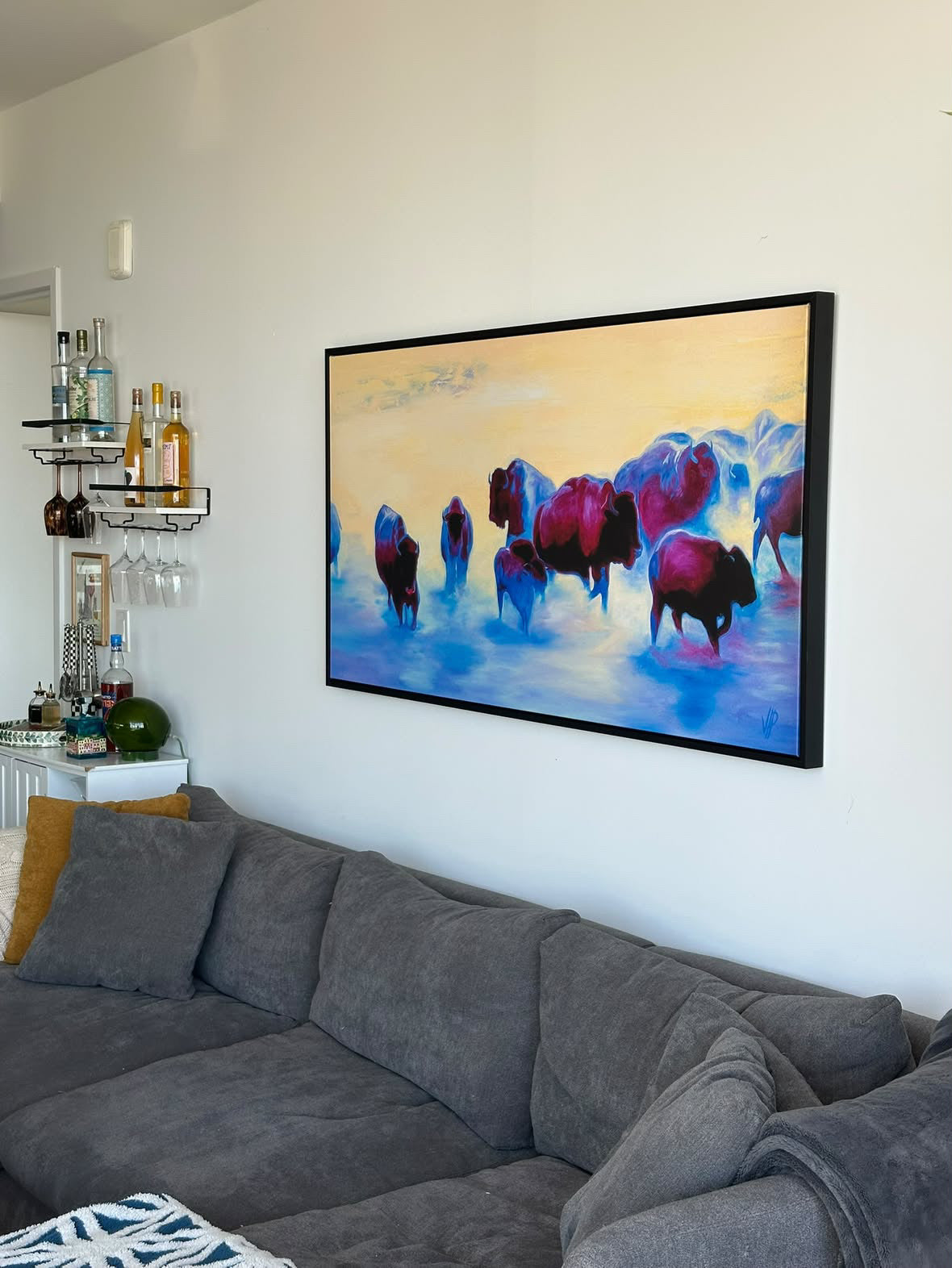 'Purple Haze' Canvas Print