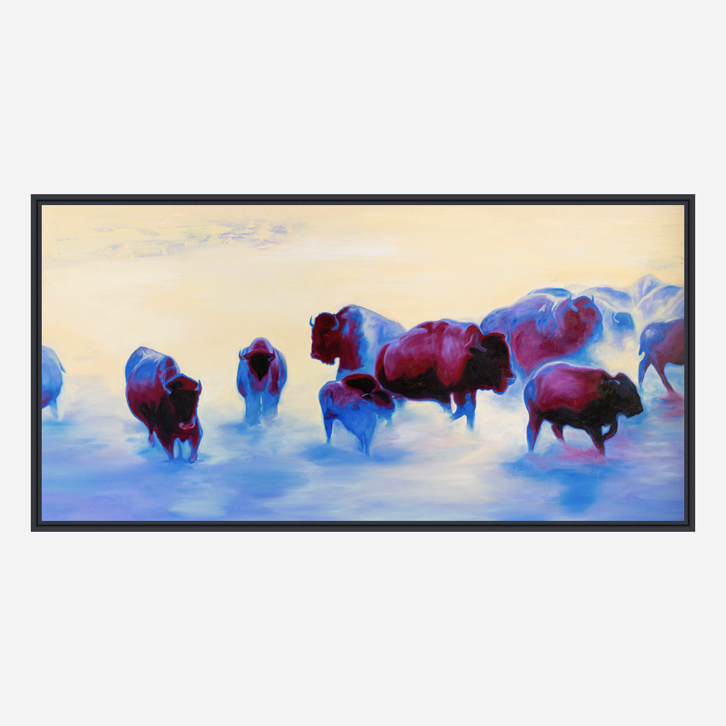 'Purple Haze' Canvas Print