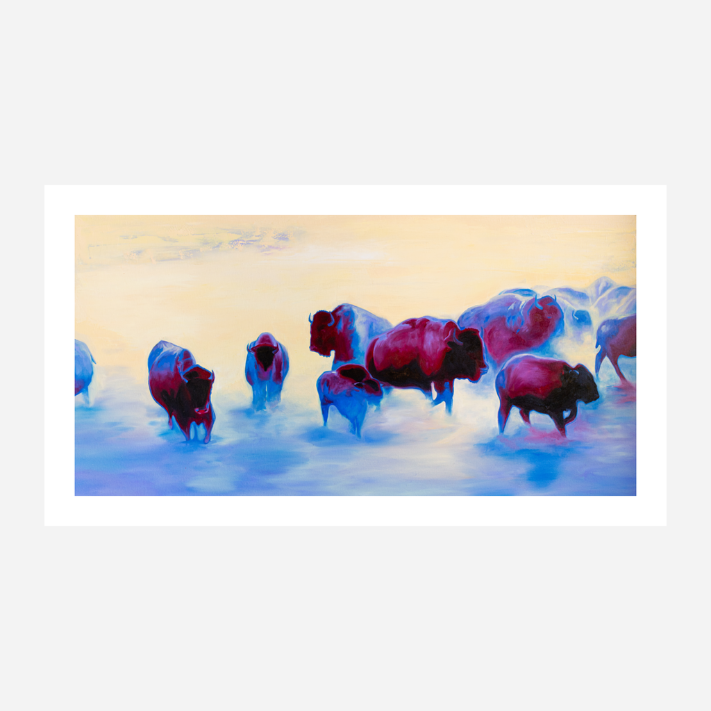 'Purple Haze' Print