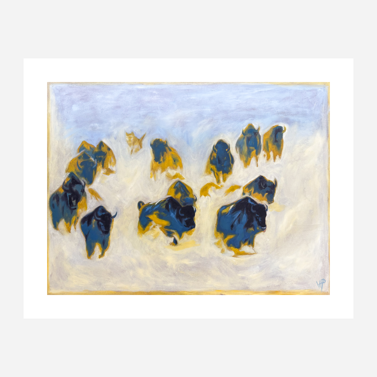 'Canis Tracks' Print