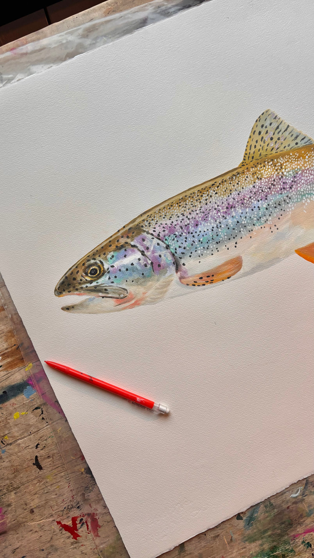 Custom Fish Painting