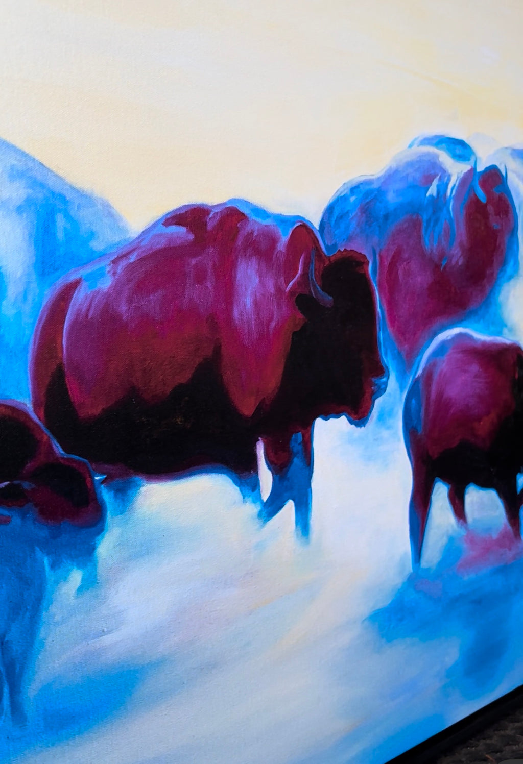 'Purple Haze' Canvas Print