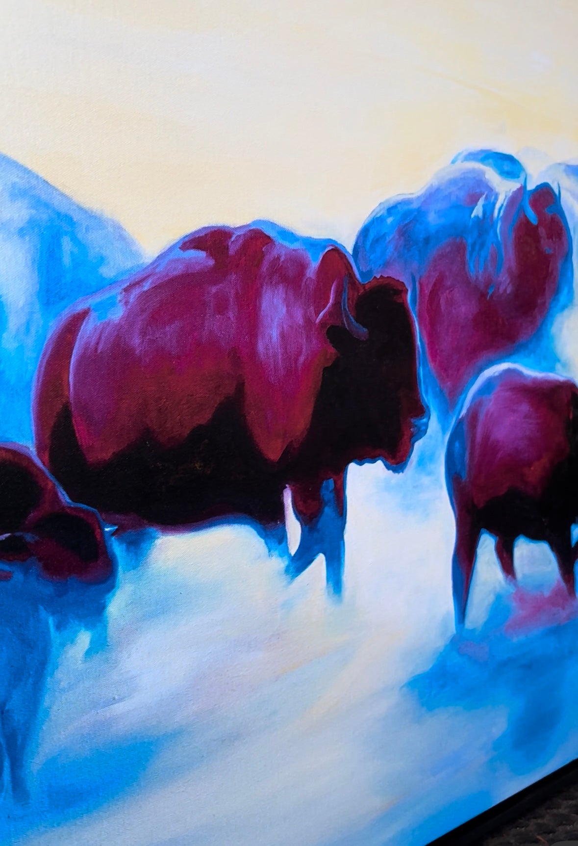 'Purple Haze' Canvas Print