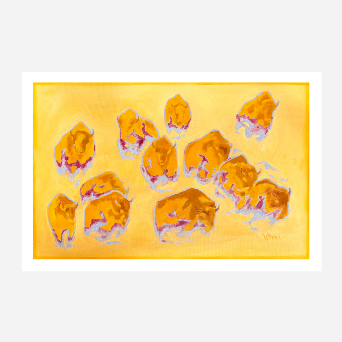 'Golden Dust' Print