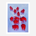 'Always Back West' Print