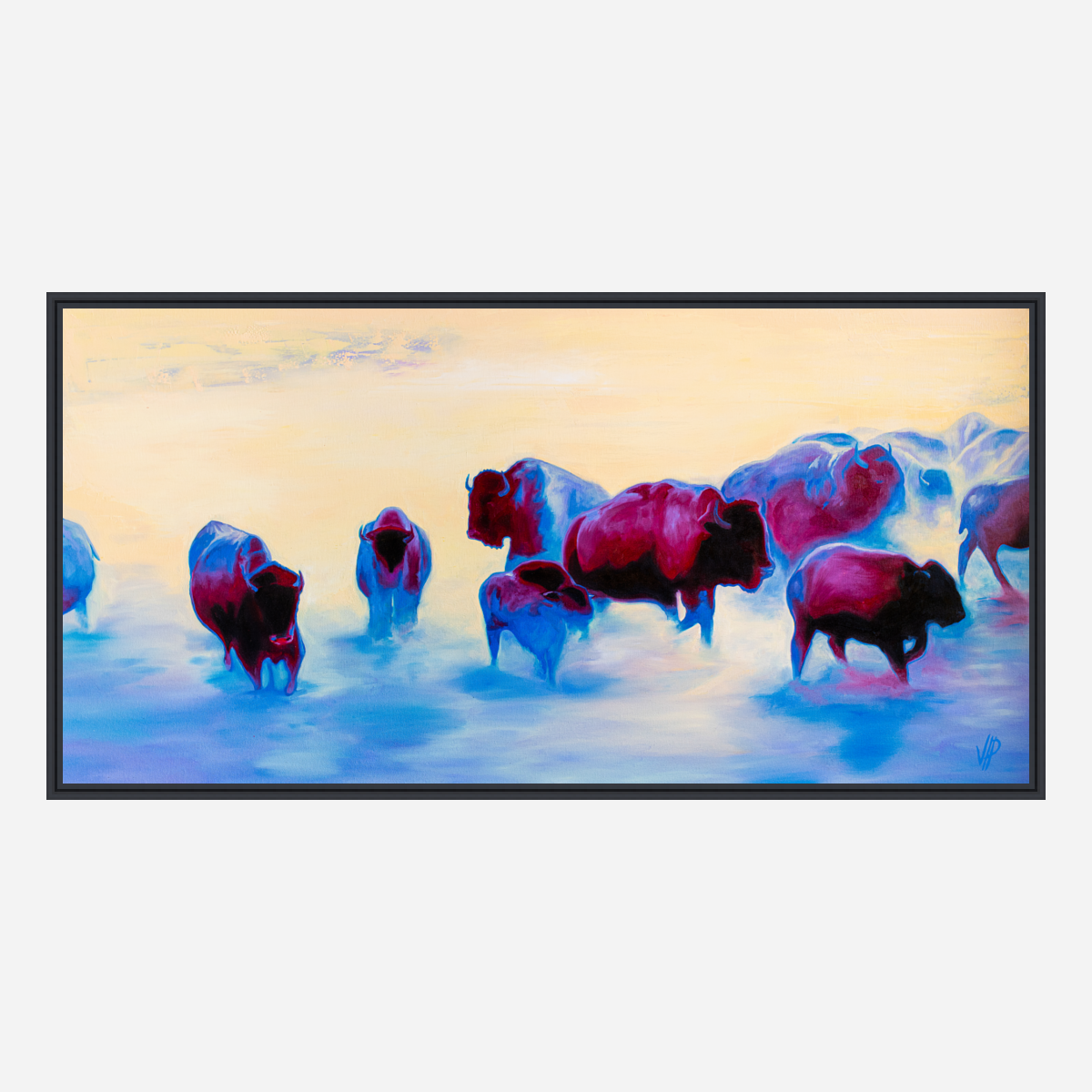 'Purple Haze' Canvas Print