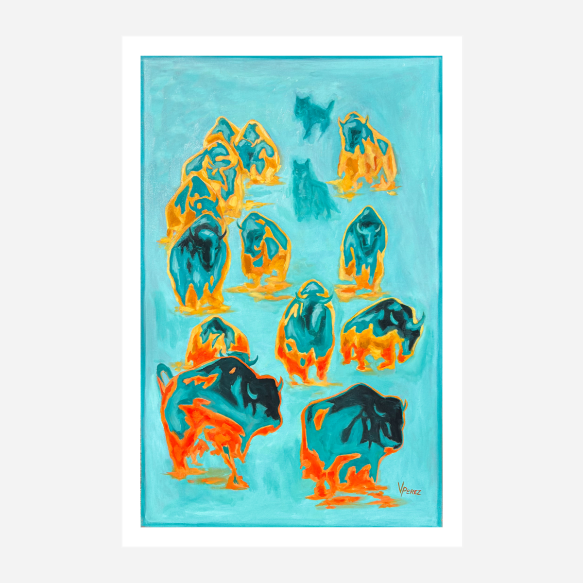 'Emerald Hill' Print