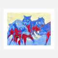 'Better In The Pack' Print
